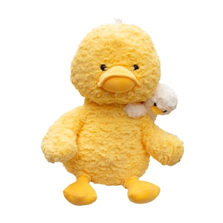 Foto 1 | Pato De Peluche Con Patito En Hombro Tierno Y Esponjoso