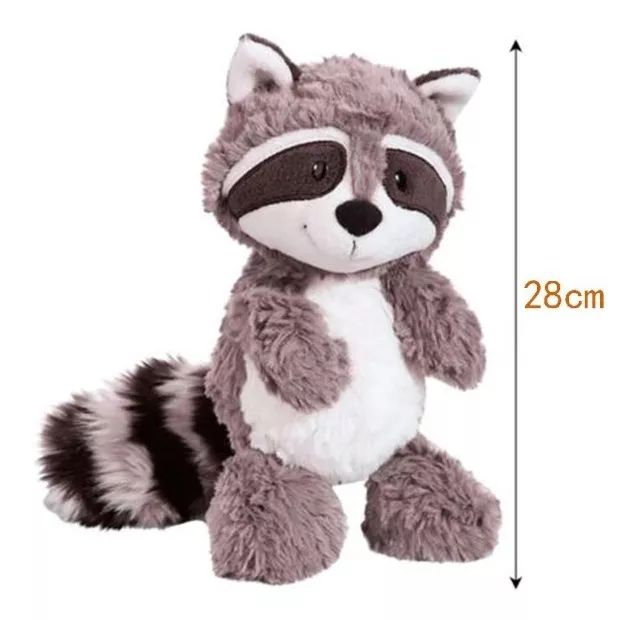 Foto 3 pulgar | Peluche con Forma de Mapache Gris - Venta Internacional