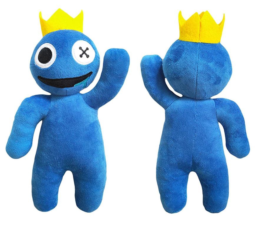 Foto 3 pulgar | Peluche Roblox Rainbow Friends Blue Monster 27 Cm - Venta Internacional.