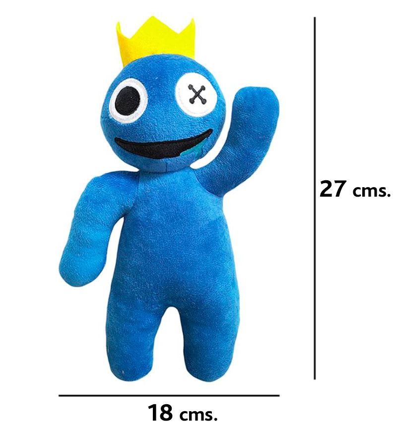 Foto 4 pulgar | Peluche Roblox Rainbow Friends Blue Monster 27 Cm - Venta Internacional.