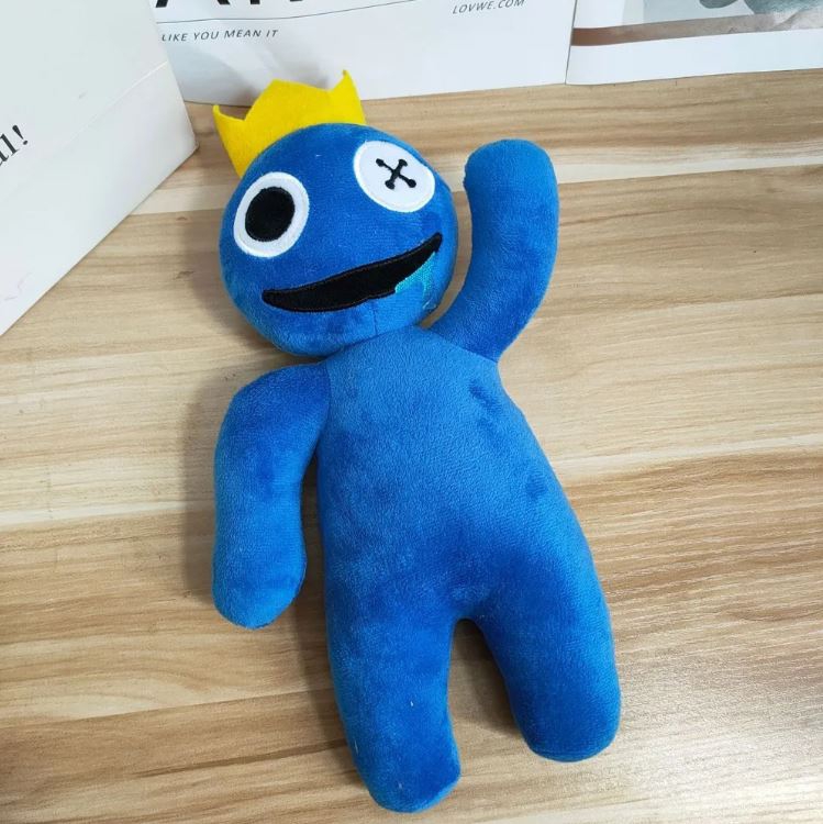 Foto 5 pulgar | Peluche Roblox Rainbow Friends Blue Monster 27 Cm - Venta Internacional.