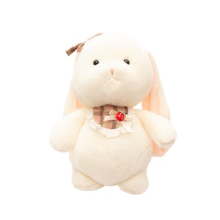 Foto 1 | Conejito De Peluche Vintage 35cm Suave Y Esponjoso Color Blanco