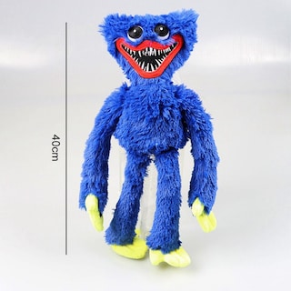 Foto 2 | Peluche Poppy Playtime Huggy Wuggy 40 Cm Azul Y Rosa - Venta Internacional