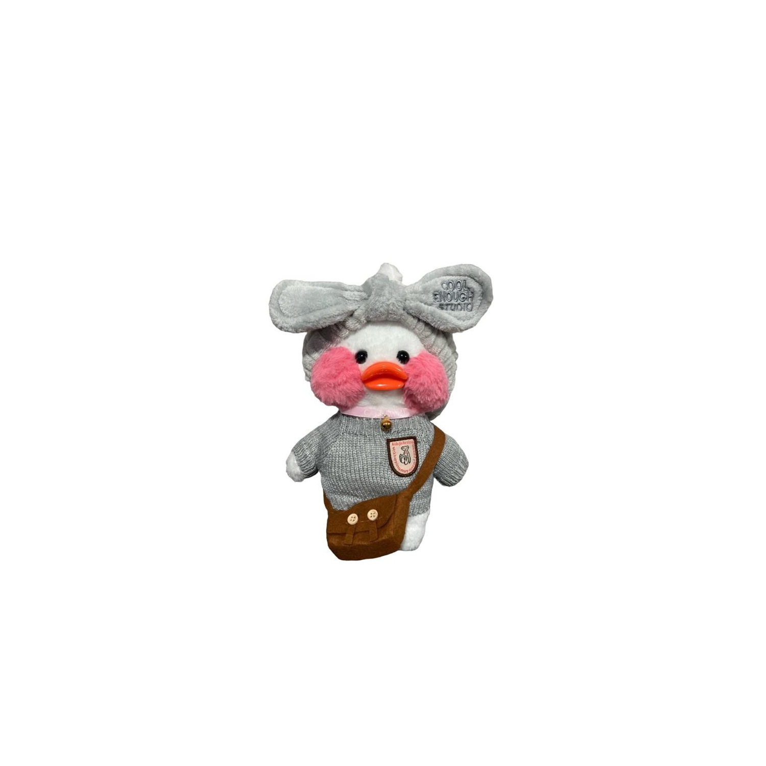 Peluche Lalafanfan con Diadema de Pato con Conejo 30 Cm - Venta Internacional