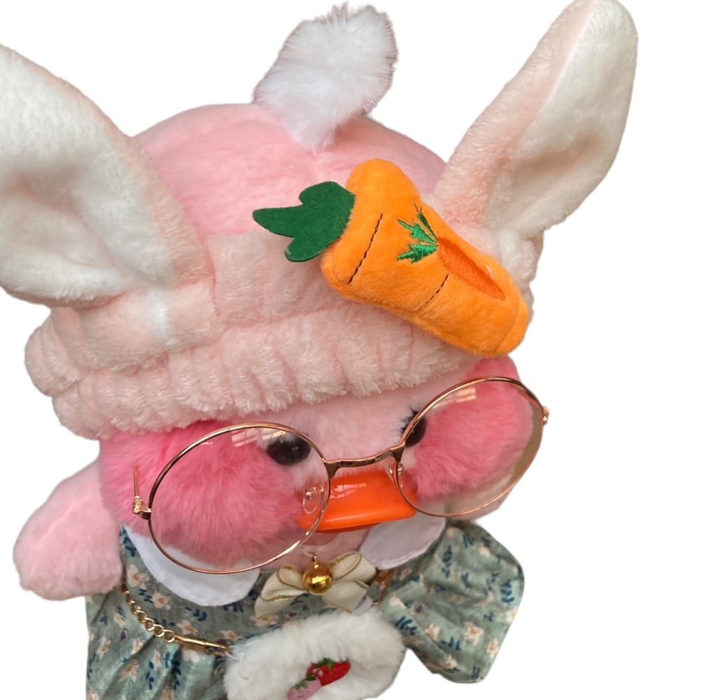 Foto 6 pulgar | Peluche Lalafanfan con Diadema de Pato con Conejo 30 Cm - Venta Internacional