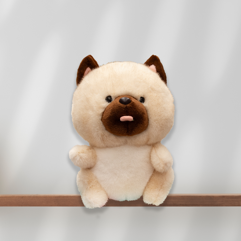 Foto 5 pulgar | Peluche De Perrito Tierno Esponjoso Y Suave 22cm