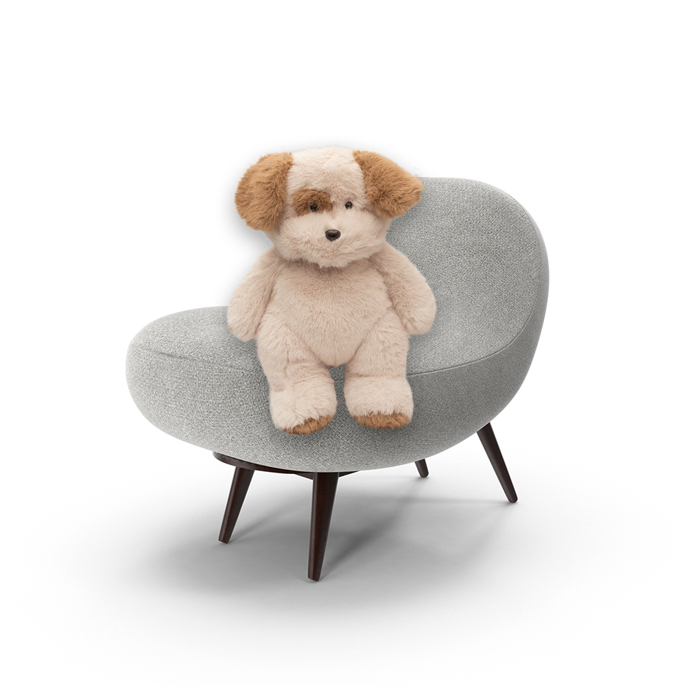 Foto 5 pulgar | Peluche de Perrito Peludo Tierno y Ultra Suave