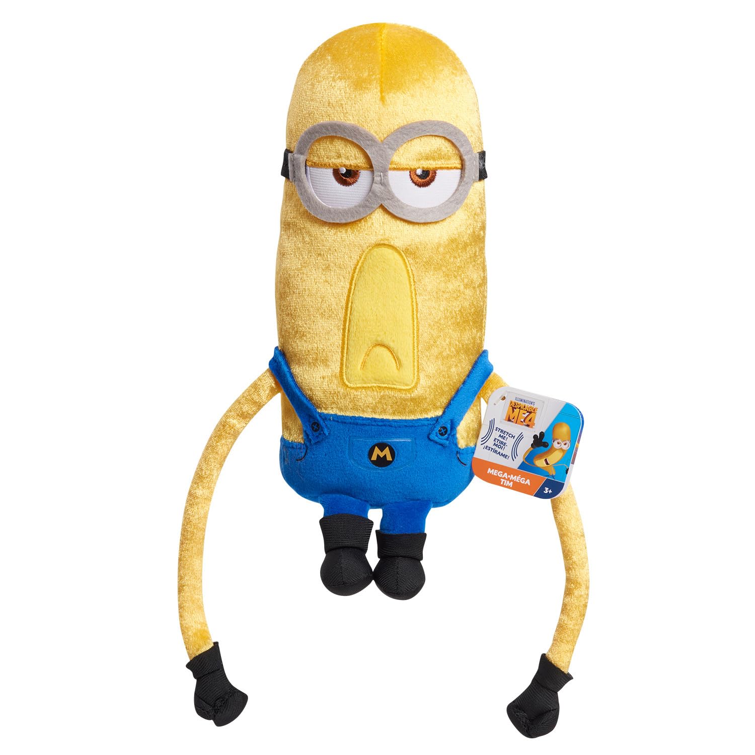 Peluche Mega Tim de los Minions de Illumination Despicable Me 4 - Venta Internacional