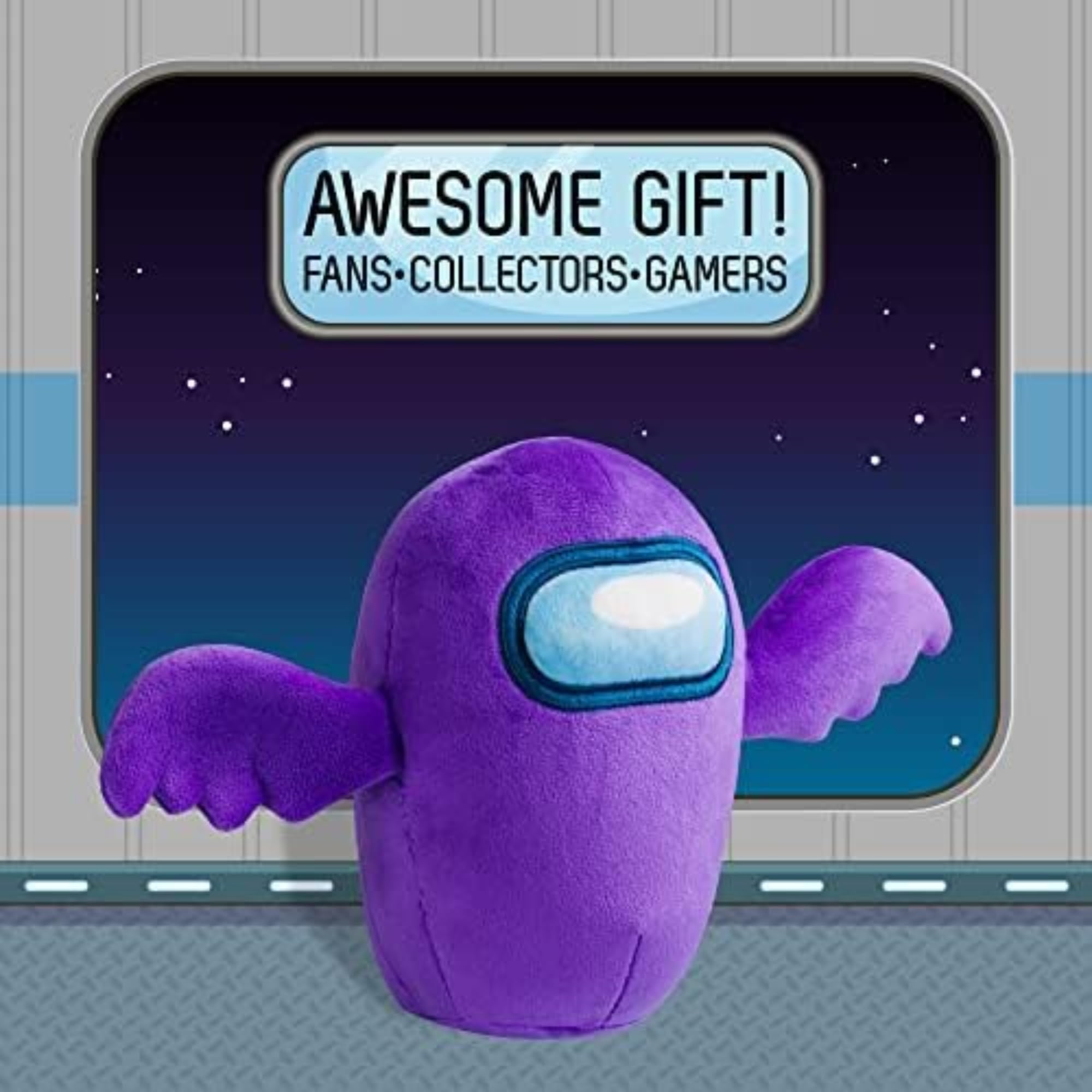 Foto 4 | Muñeco de Peluche Among Us Púrpura Ángel 30 cm - Venta Internacional