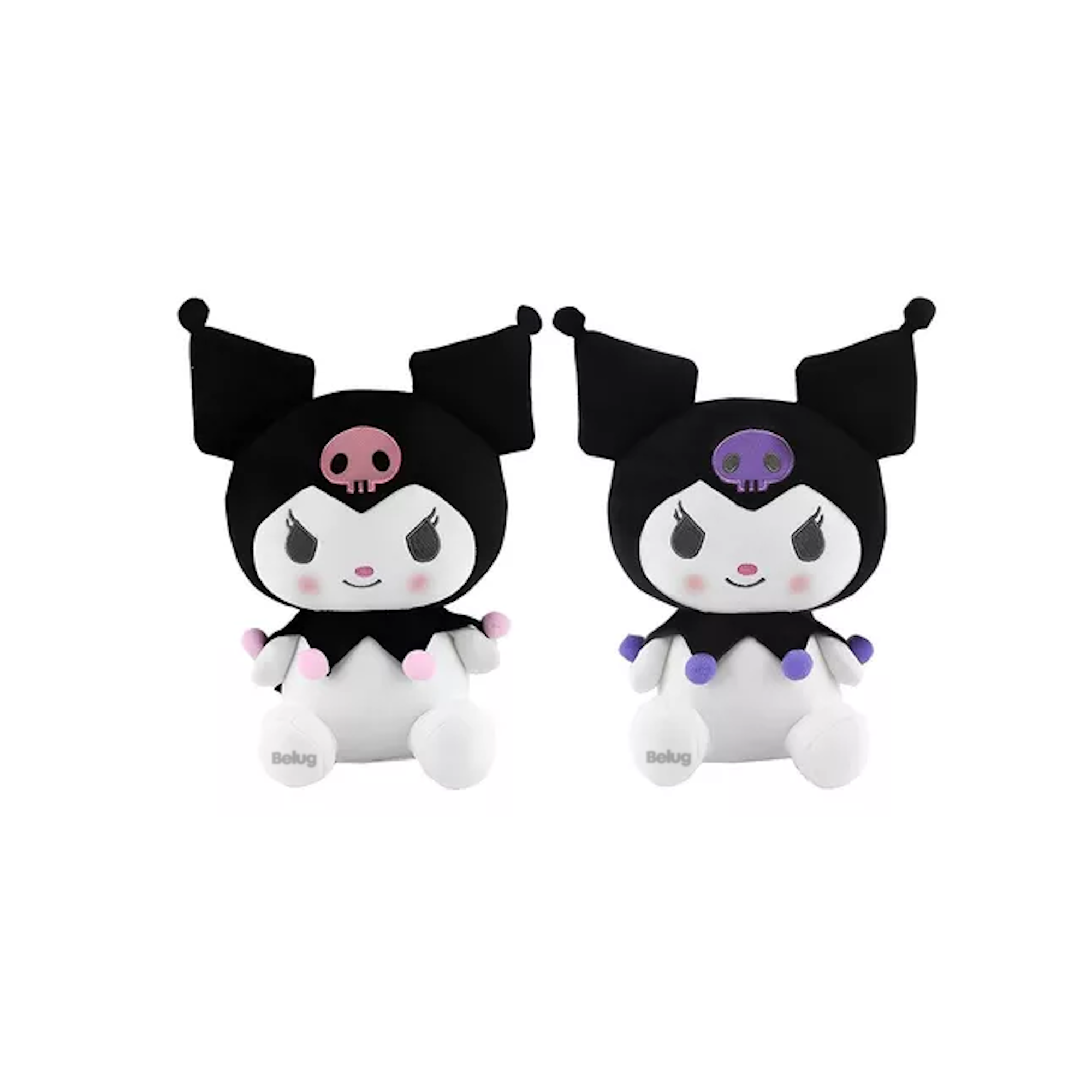 Foto 1 | Peluche Kuromi Lovely 2 piezas Rosa y Morado