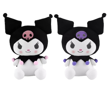 Foto 1 | Peluche Kuromi Lovely Rosa y Morado 2 Unidades