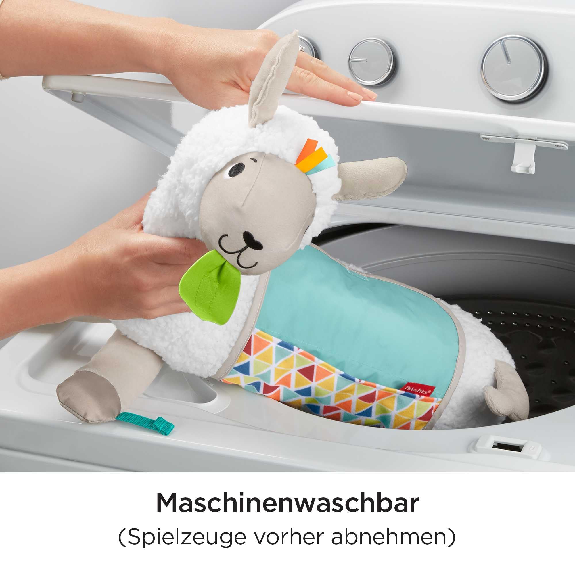 Foto 6 pulgar | Juguete para Bebés Fisher-Price Grow With Me Tummy Time Llama - Venta Internacional