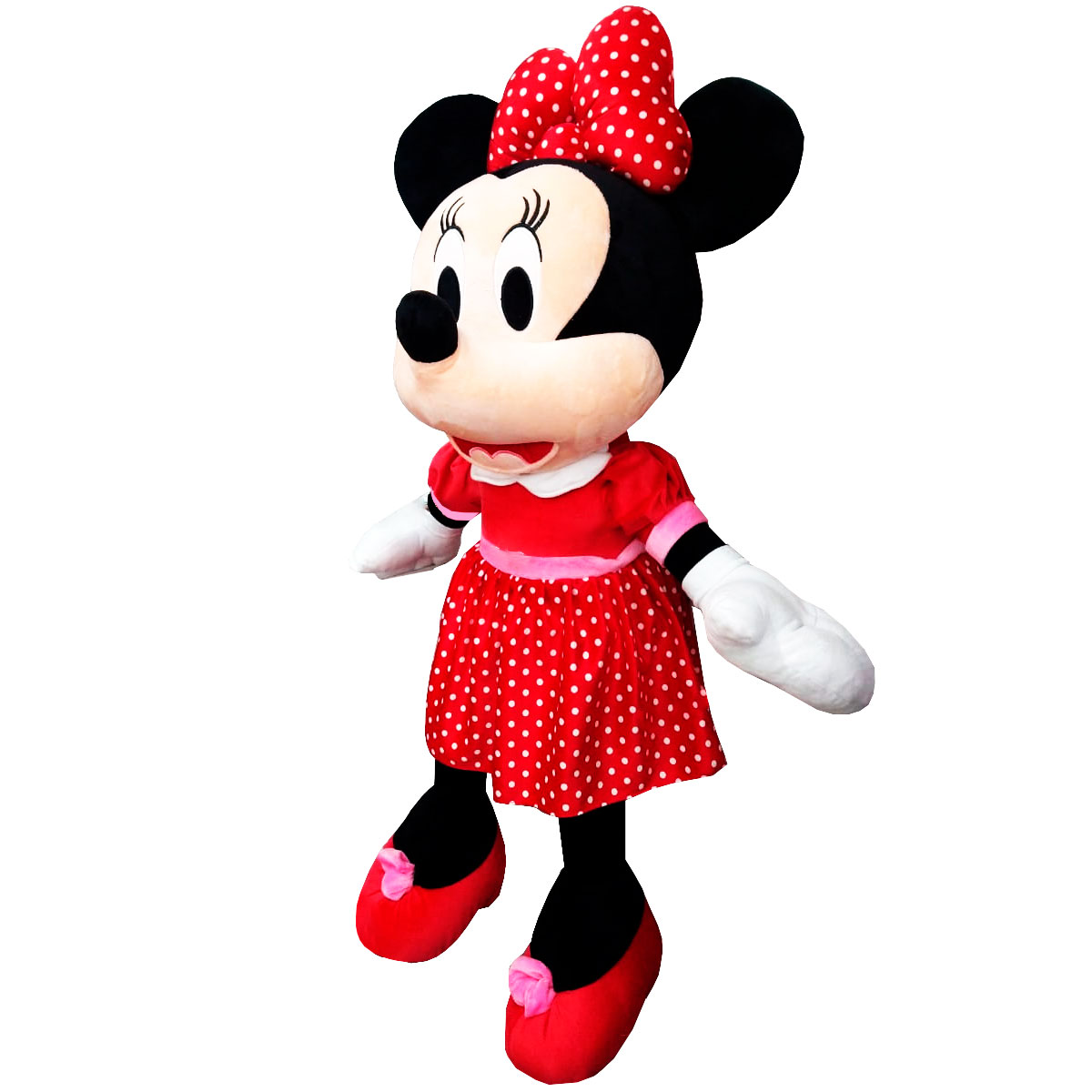 Foto 4 pulgar | Peluche Generico Mimy Vestido Rojo Clasico 123 Cm