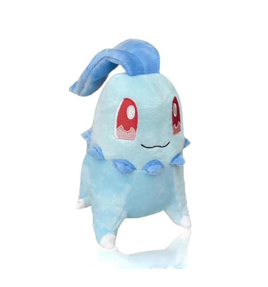 Peluche Pokémon Chikorita Azul De 20 cm