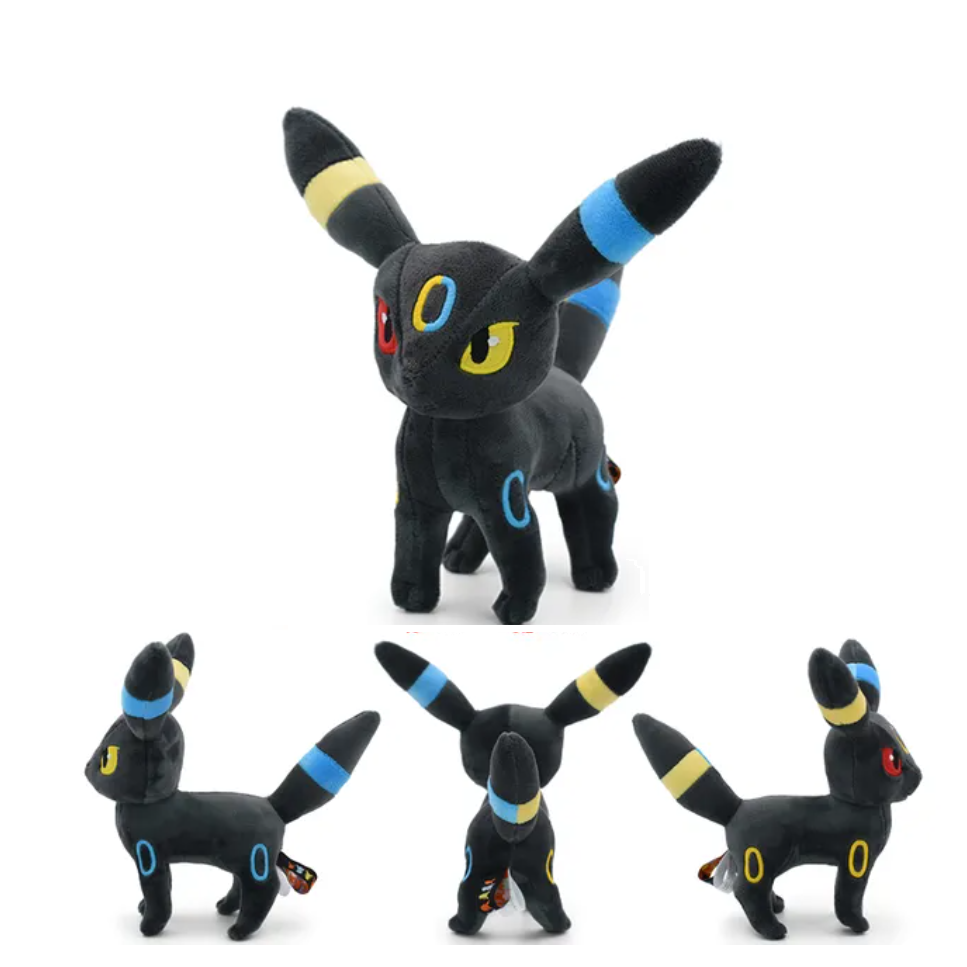 Peluche Pokémon Umbreon Shiny Bicolor 21 cm