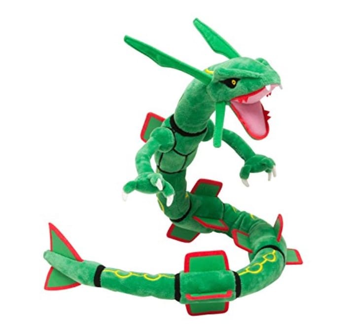 Peluche Pokémon Rayquaza Esmeralda $399