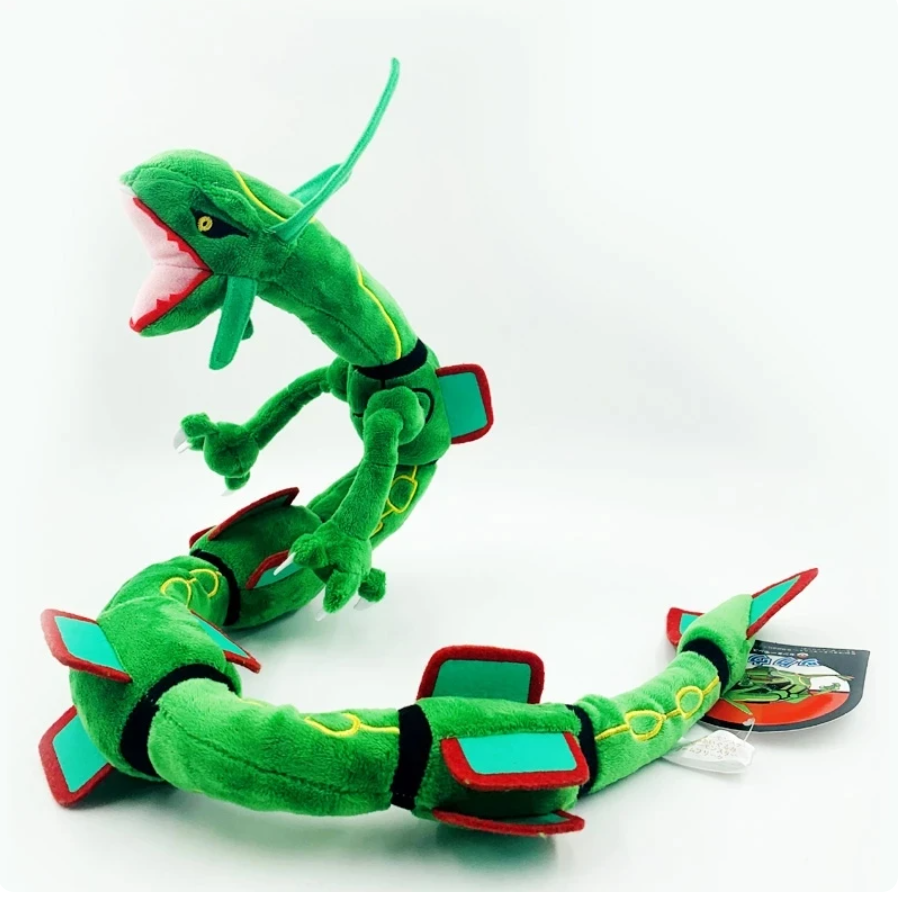 Foto 3 pulgar | Peluche Pokémon Rayquaza Esmeralda