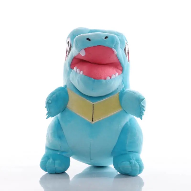 Foto 3 pulgar | Peluche Totodile Pokémon de 22 cm - ¡Añade diversión a tu colección!