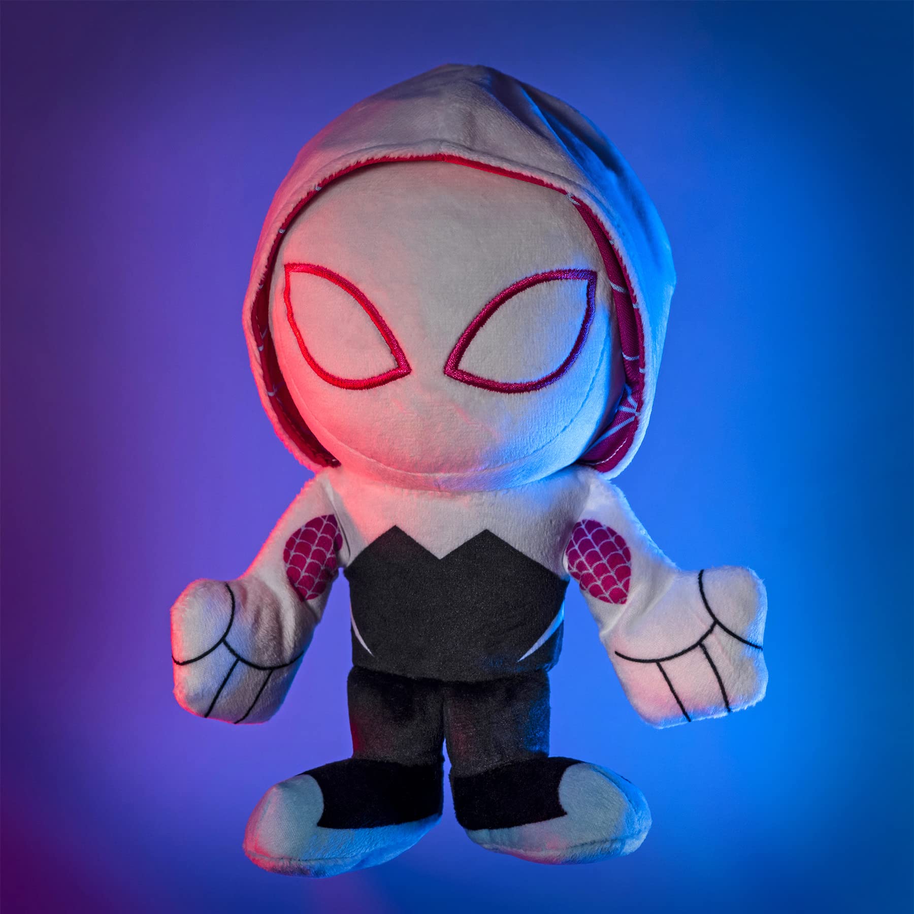 Foto 2 | Peluche Bleacher Creatures Marvel Ghost Spider 20 Cm - Venta Internacional.