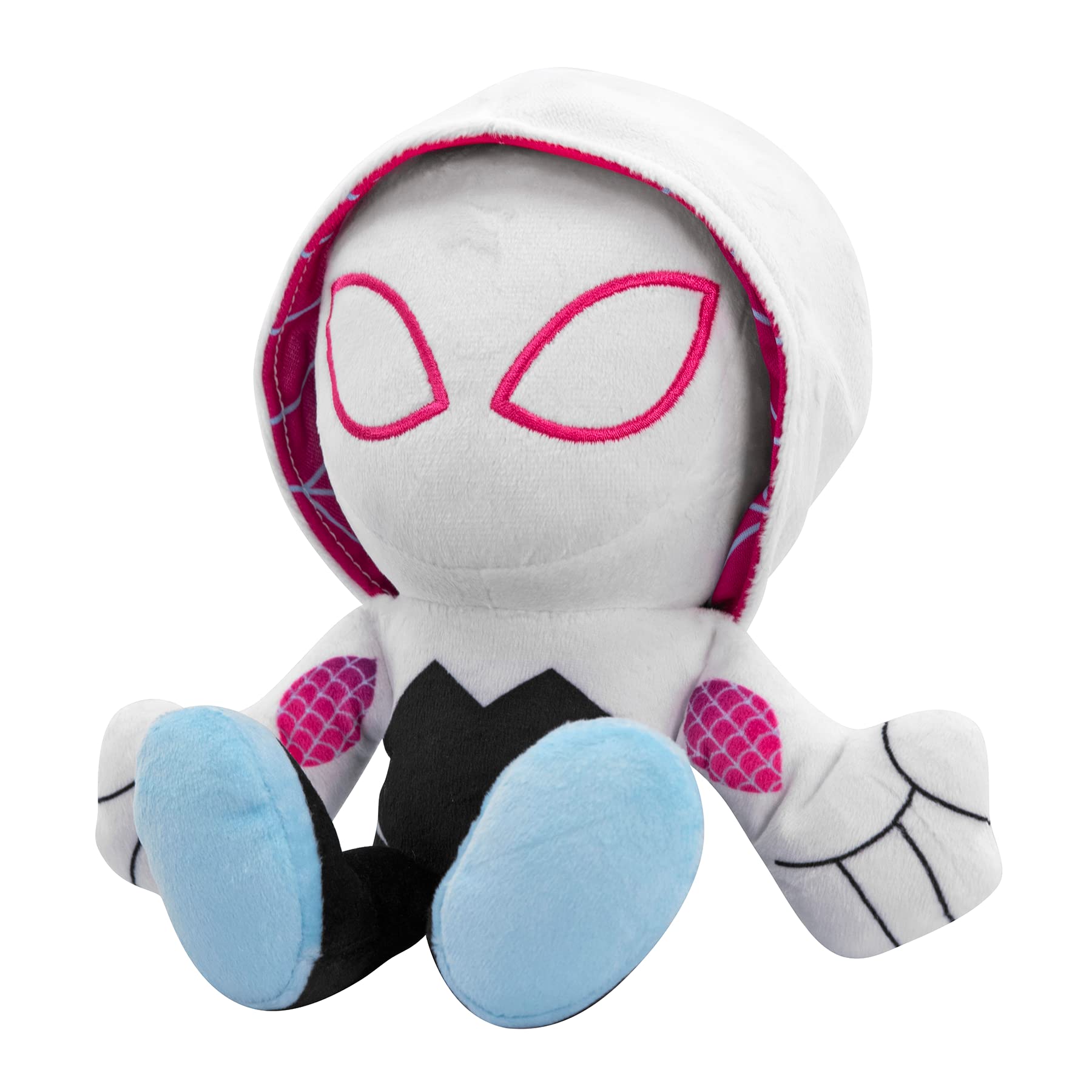 Foto 4 pulgar | Peluche Bleacher Creatures Marvel Ghost Spider 20 Cm - Venta Internacional.