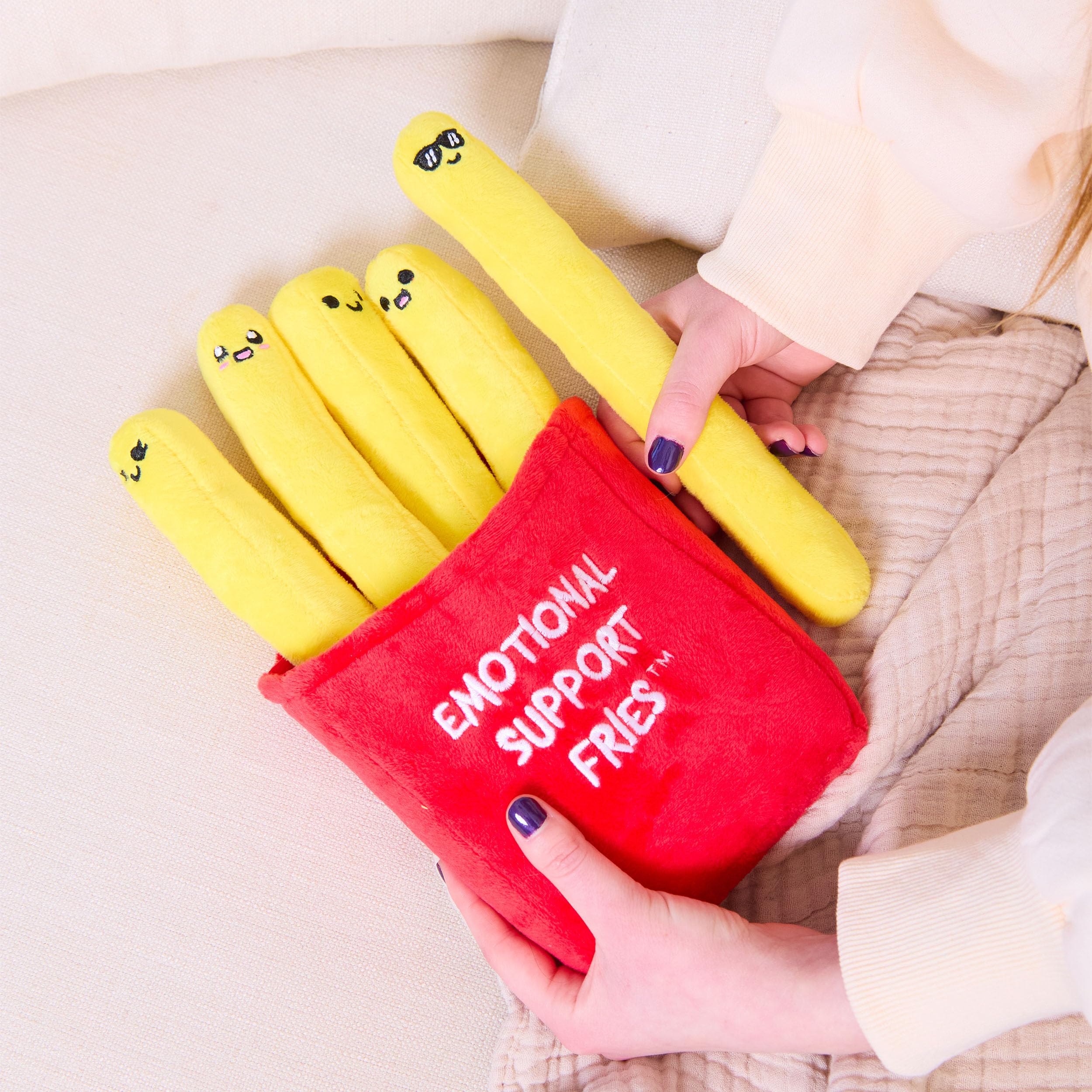 Foto 4 pulgar | Peluches De Peluche Plush Comfort Food, Apoyo Emocional - Venta Internacional.