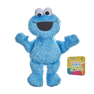 Foto 2 | Juguete De Peluche Sesame Street Little Laughs Tickle Me Cookie Monster - Venta Internacional.
