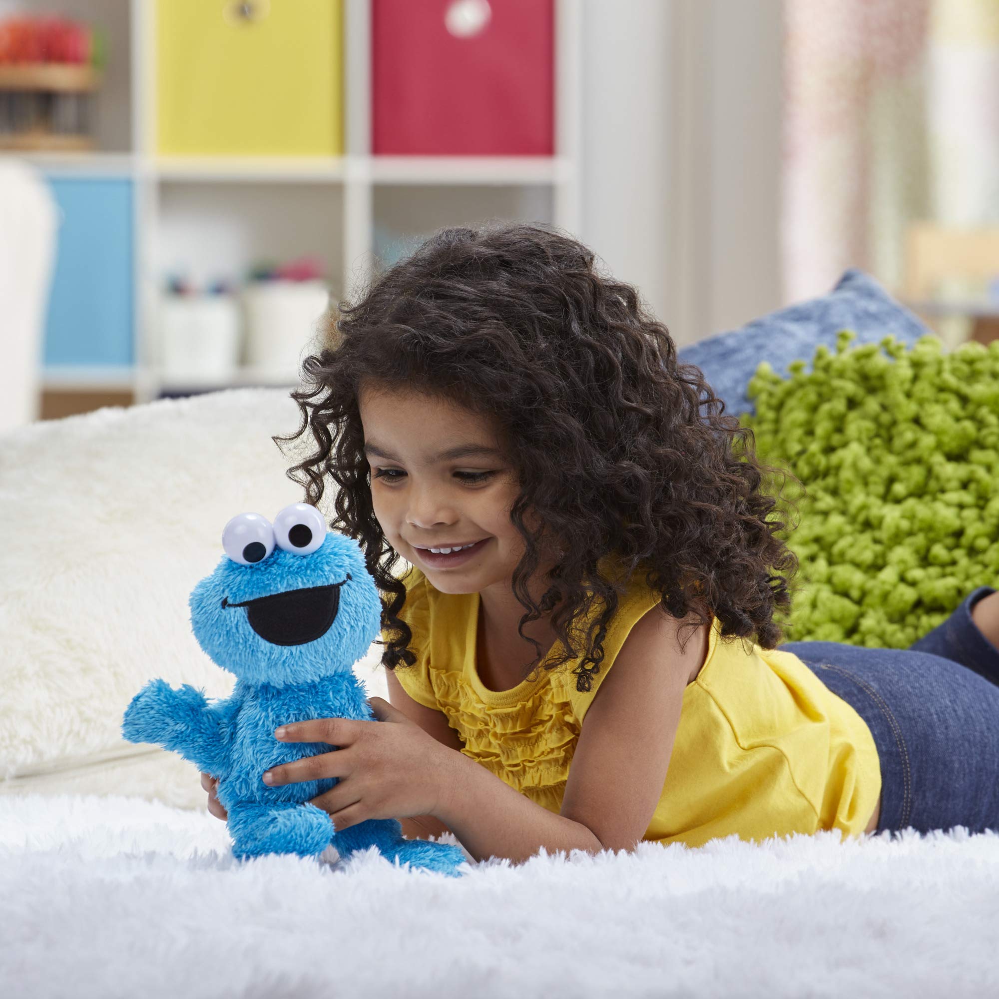 Foto 4 pulgar | Juguete De Peluche Sesame Street Little Laughs Tickle Me Cookie Monster - Venta Internacional.