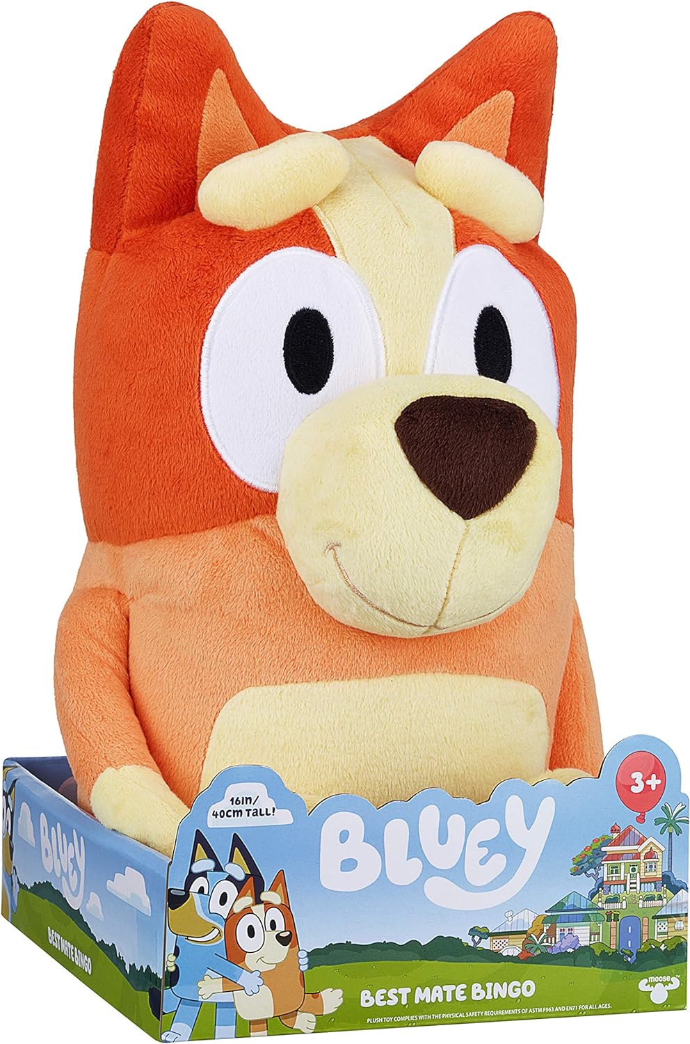 Foto 6 pulgar | Bluey Peluche Bingo Jumbo 40 Cm De Altura