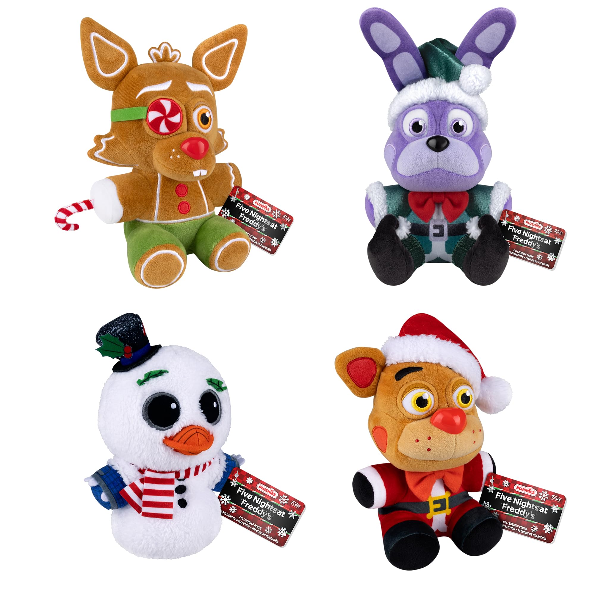 Foto 2 pulgar | Set de Peluche Funko Fnaf Five Nights At Freddy's Holiday de 18 Cm - Venta Internacional