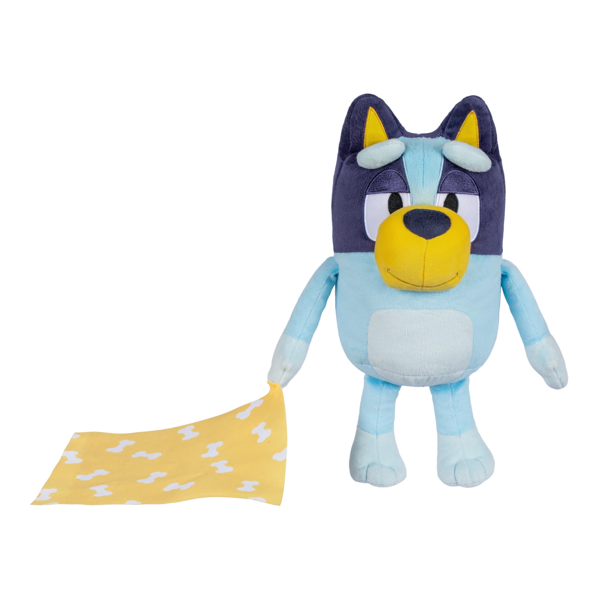 Peluche Bluey Sleepy Time Con Manta De 33 Cm Y 7 Frases - Venta Internacional.