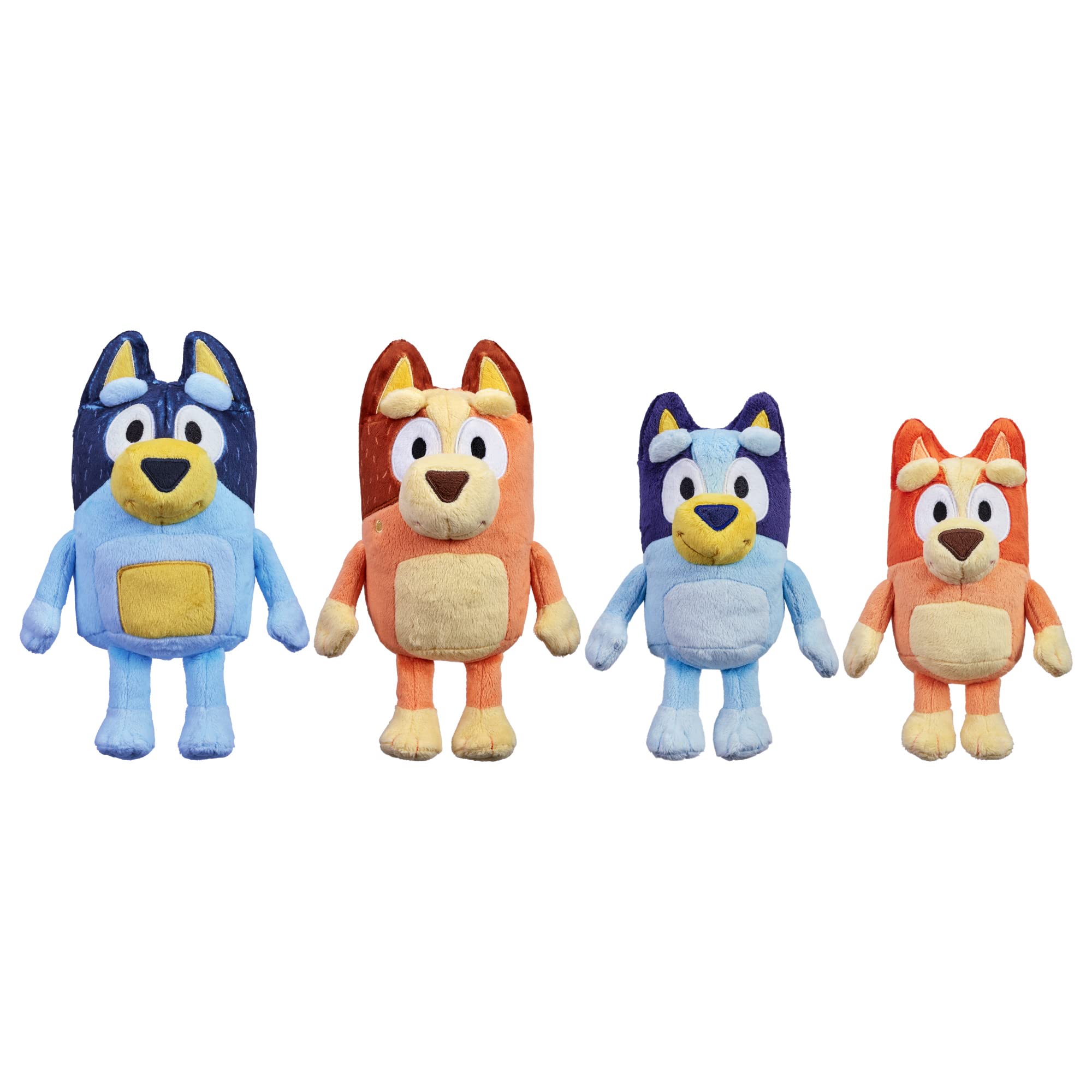 Foto 3 pulgar | Set De Peluche Bluey Heeler Family Con 4 Figuras De Felpa De 7 A 8 - Venta Internacional.