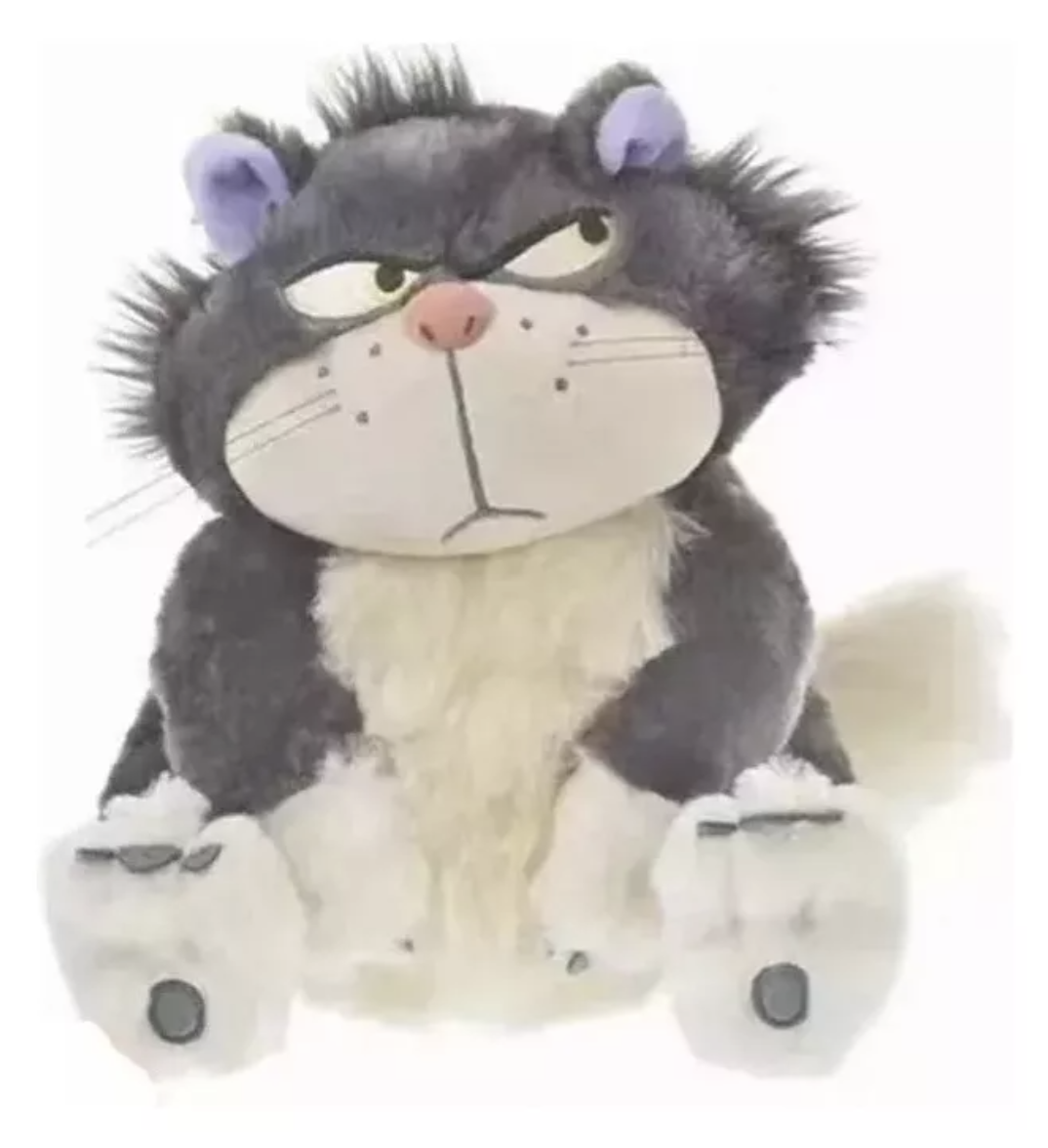 Lucifer Cenicienta Gato Peluche Niños