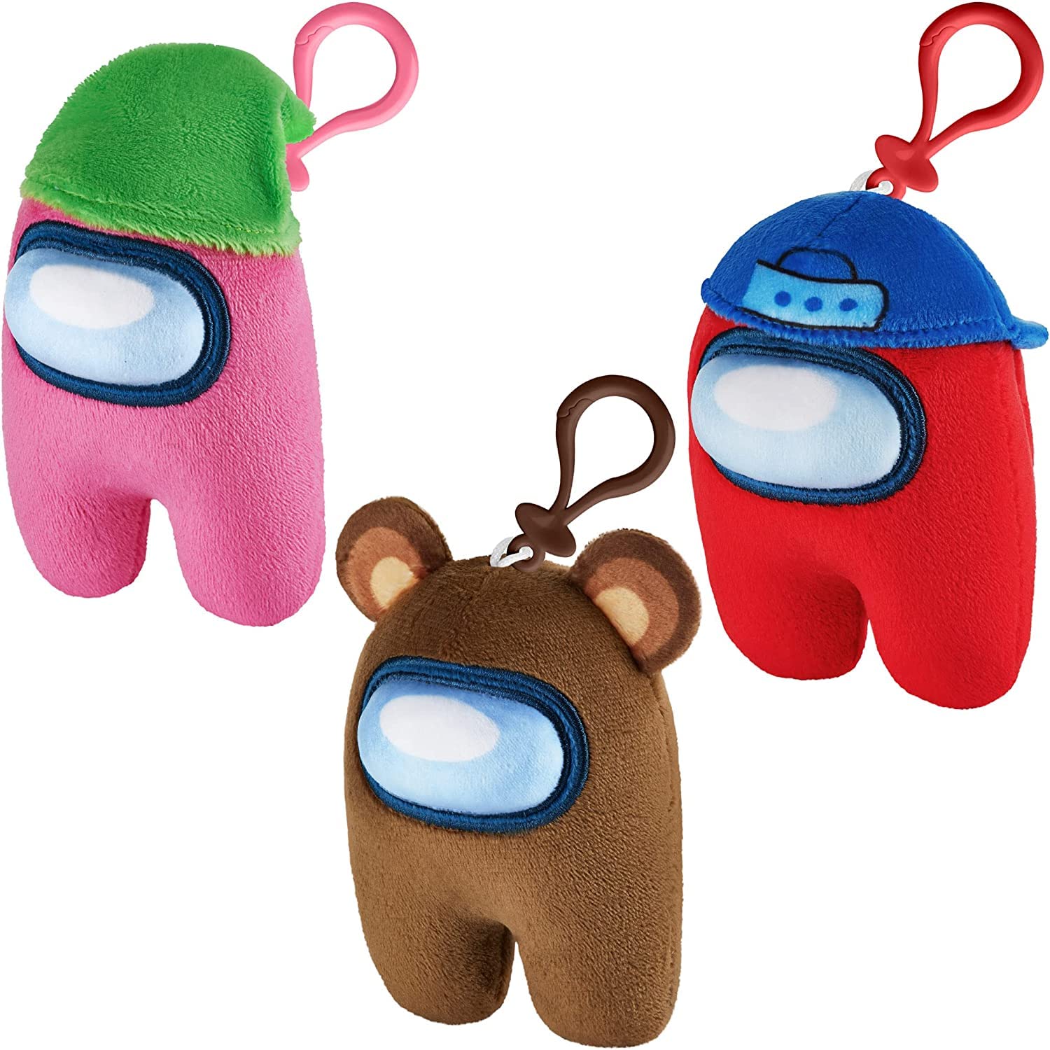 Foto 2 pulgar | Coleccionables De Peluche Con Clip P.m.i. Among Us, 5 Pulgadas De Alto Y 3/6 Pulgadas - Venta Internacional.