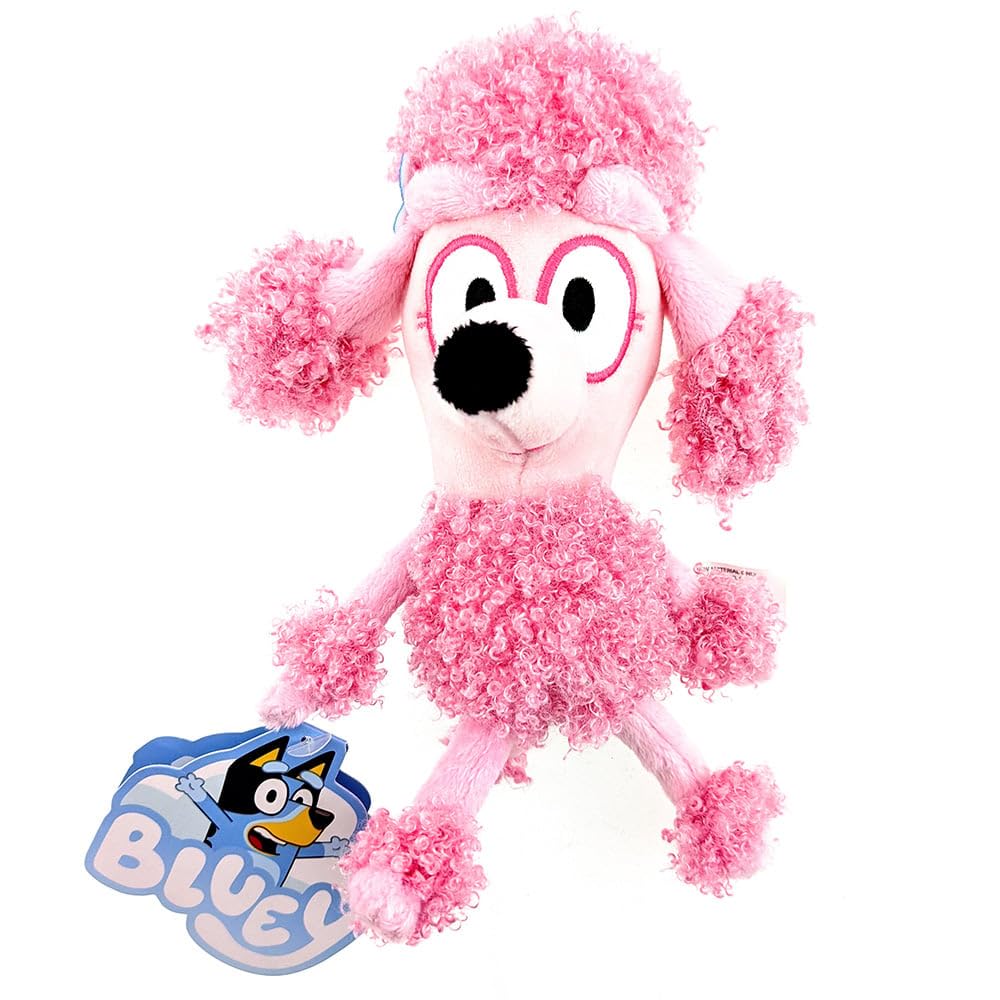 Juguete De Peluche Bluey Friends Coco De 20 Cm De Altura, Auténtico Con Licencia - Venta Internacional.