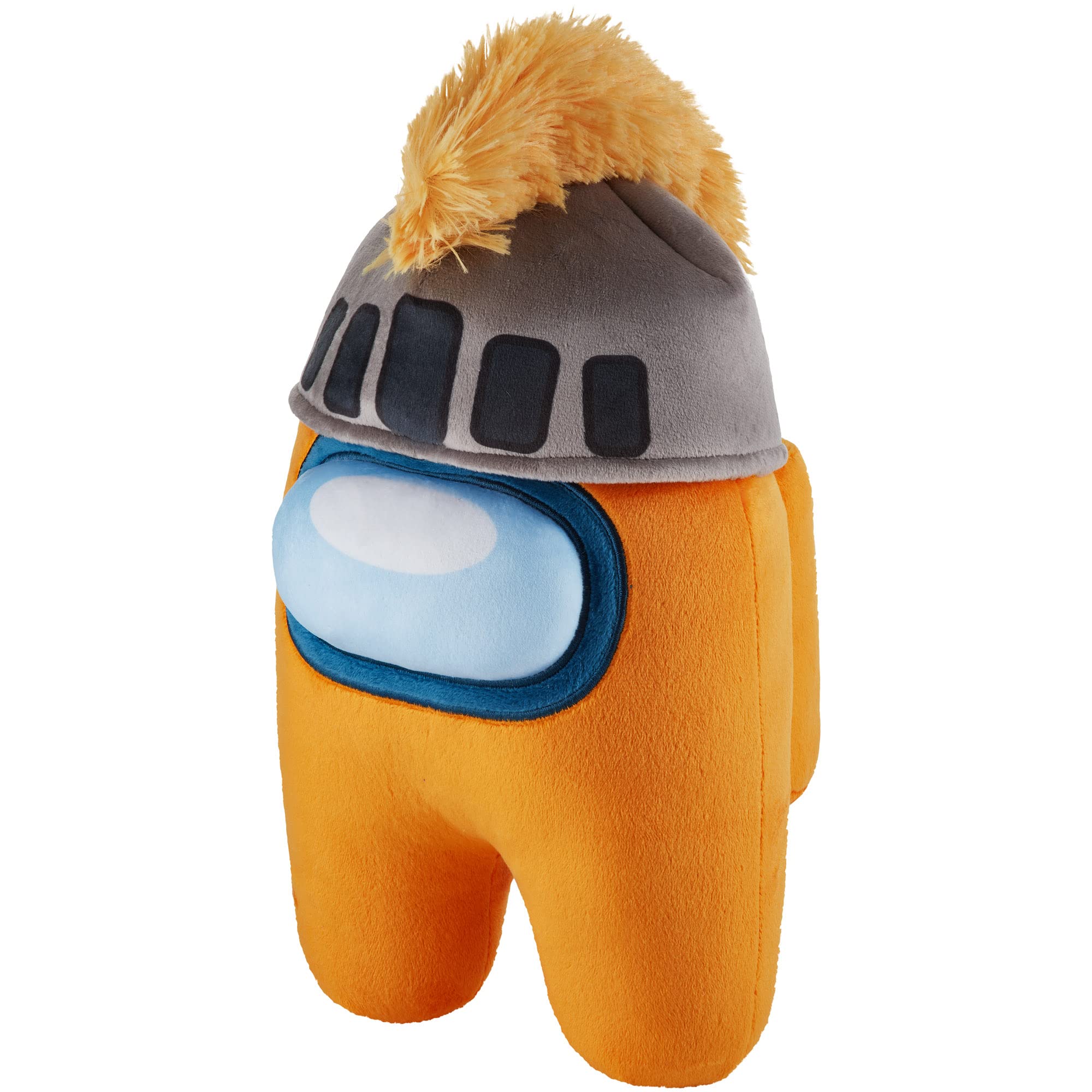 Peluche P.m.i. Among Us, Caballero Caballero Naranja, 30 Cm De Altura - Venta Internacional.