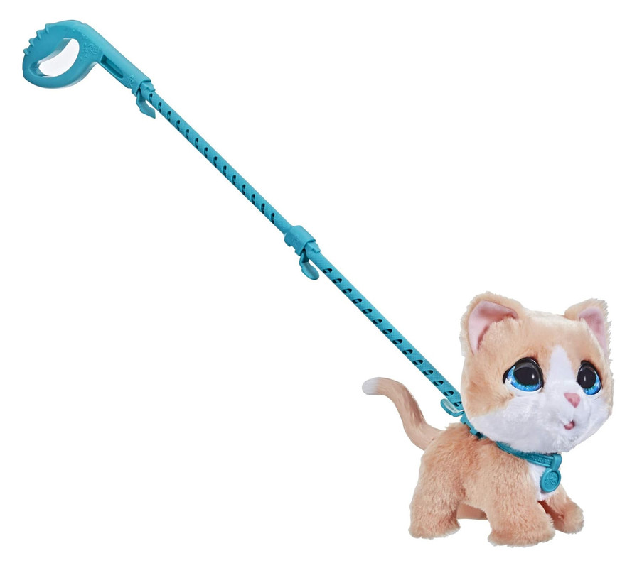 Foto 3 pulgar | Peluche Interactivo Hasbro Furreal Walkalots Gatito con Correa