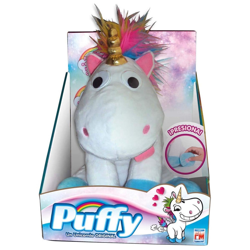 Foto 3 pulgar | Peluche Interactivo Fotorama Unicornio Puffy