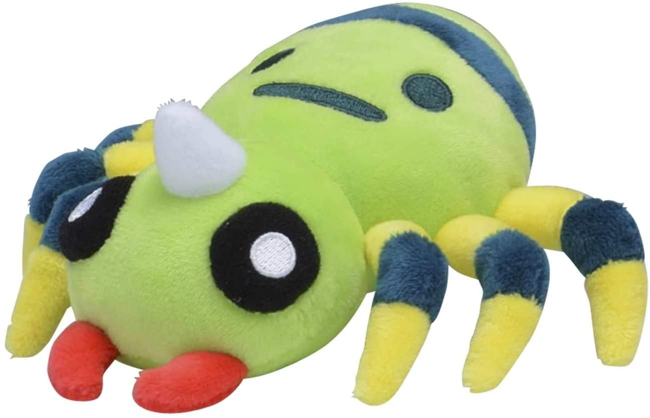 Juguete De Peluche Pokémon Center Sitting Cuties Spinarak #167 - Venta Internacional.