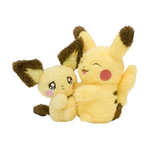 Foto 2 pulgar | Juguete De Peluche Pokémon Center Pichu & Pikachu De 12 Cm Sitting Cuties - Venta Internacional.