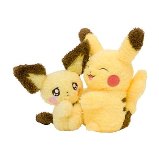 Foto 1 | Juguete De Peluche Pokémon Center Pichu & Pikachu De 12 Cm Sitting Cuties - Venta Internacional.