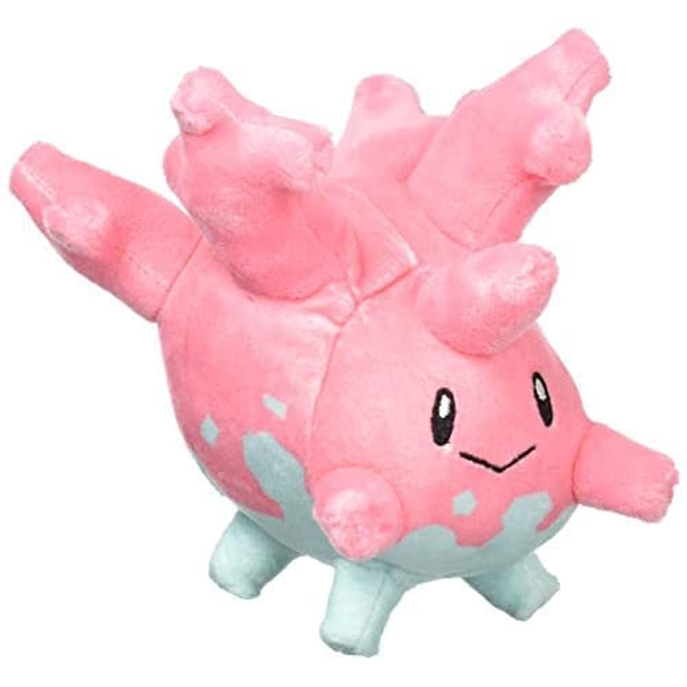 Muñeca De Peluche Pokémon Center Original Fit Corsola 12 Cm Pokémon Fit - Venta Internacional.