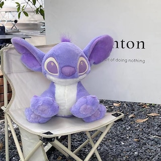 Foto 3 | Peluche Lilo&stitch Para Regalo Con Dibujos Animados Para Bebés, 30 Cm, Color Morado - Venta Internacional.