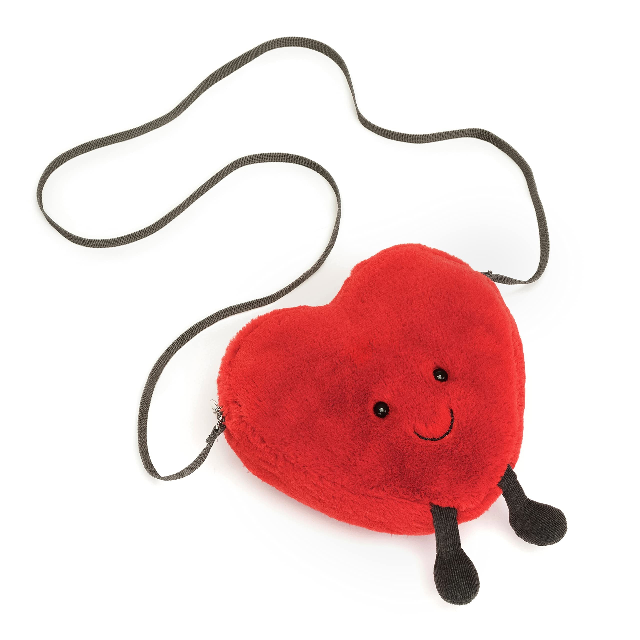 Foto 4 pulgar | Bolso De Felpa Con Forma De Bandolera Jellycat Amuseable Heart - Venta Internacional.