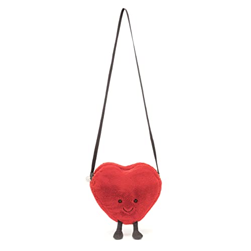 Foto 7 pulgar | Bolso De Felpa Con Forma De Bandolera Jellycat Amuseable Heart - Venta Internacional.
