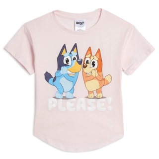 Foto 4 | Camiseta Bluey Bingo Mom Little Girls De Manga Corta, Paquete De 3 Unidades, 4 Unidades - Venta Internacional.