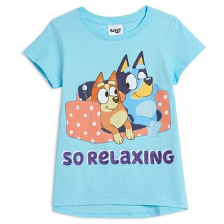 Foto 6 | Camiseta Bluey Bingo Mom Little Girls De Manga Corta, Paquete De 3 Unidades, 4 Unidades - Venta Internacional.