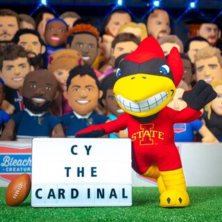 Foto 2 | Figura De Peluche Bleacher Creatures Iowa State Cy The Cardinal, 25 Cm - Venta Internacional.