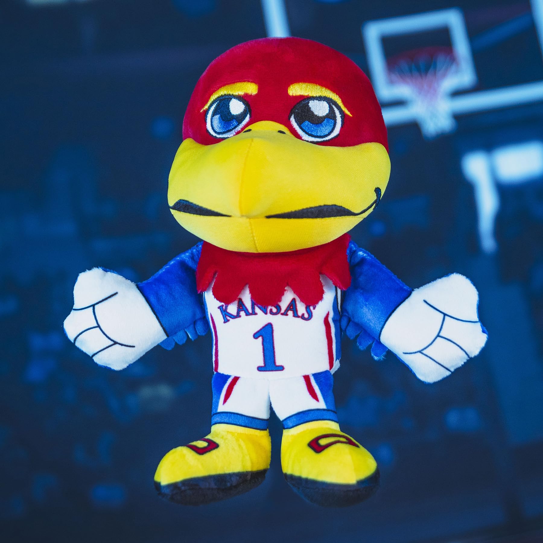 Foto 3 pulgar | Peluche Bleacher Creatures Kansas Jayhawks Big Jay 8, Mascota - Venta Internacional.