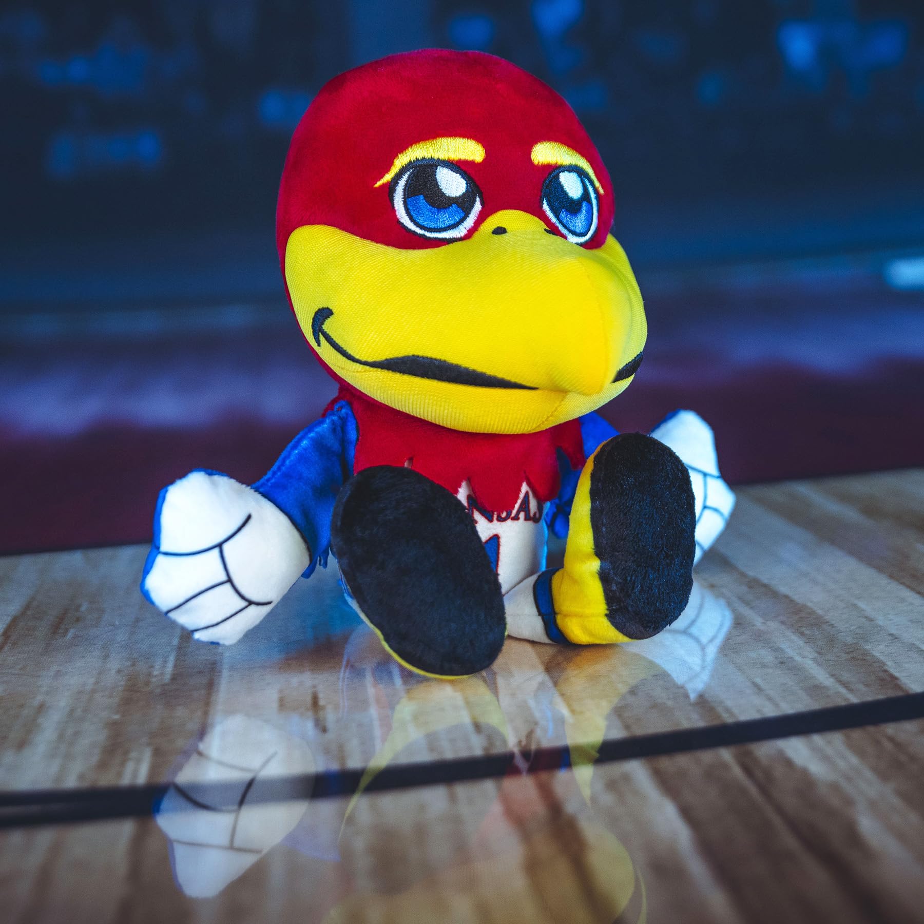 Foto 5 pulgar | Peluche Bleacher Creatures Kansas Jayhawks Big Jay 8, Mascota - Venta Internacional.