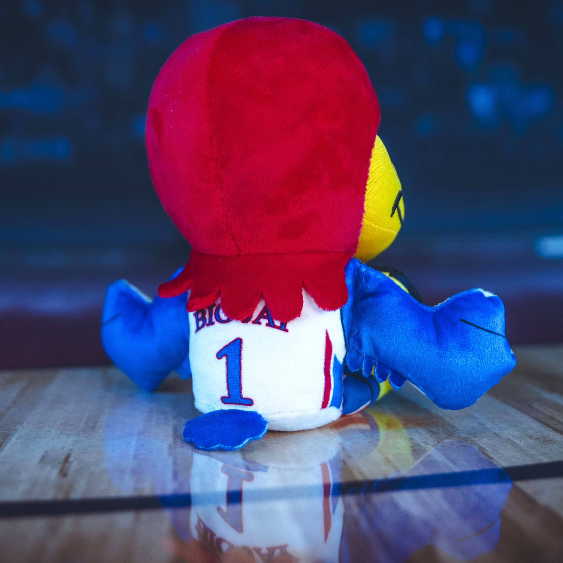 Foto 7 pulgar | Peluche Bleacher Creatures Kansas Jayhawks Big Jay 8, Mascota - Venta Internacional.